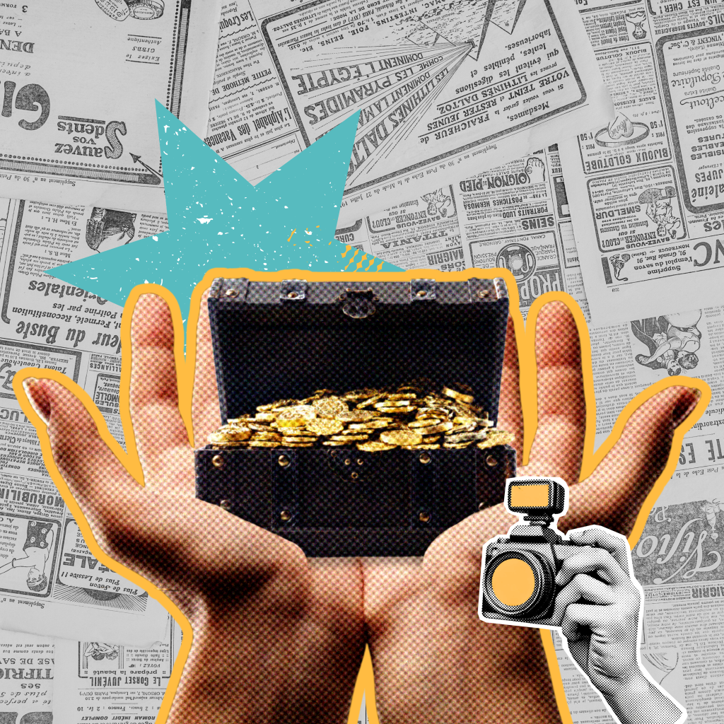 Home Card 3 showing entrepreneur holding treasure chest of money symbolizing More Leverage revenue growth