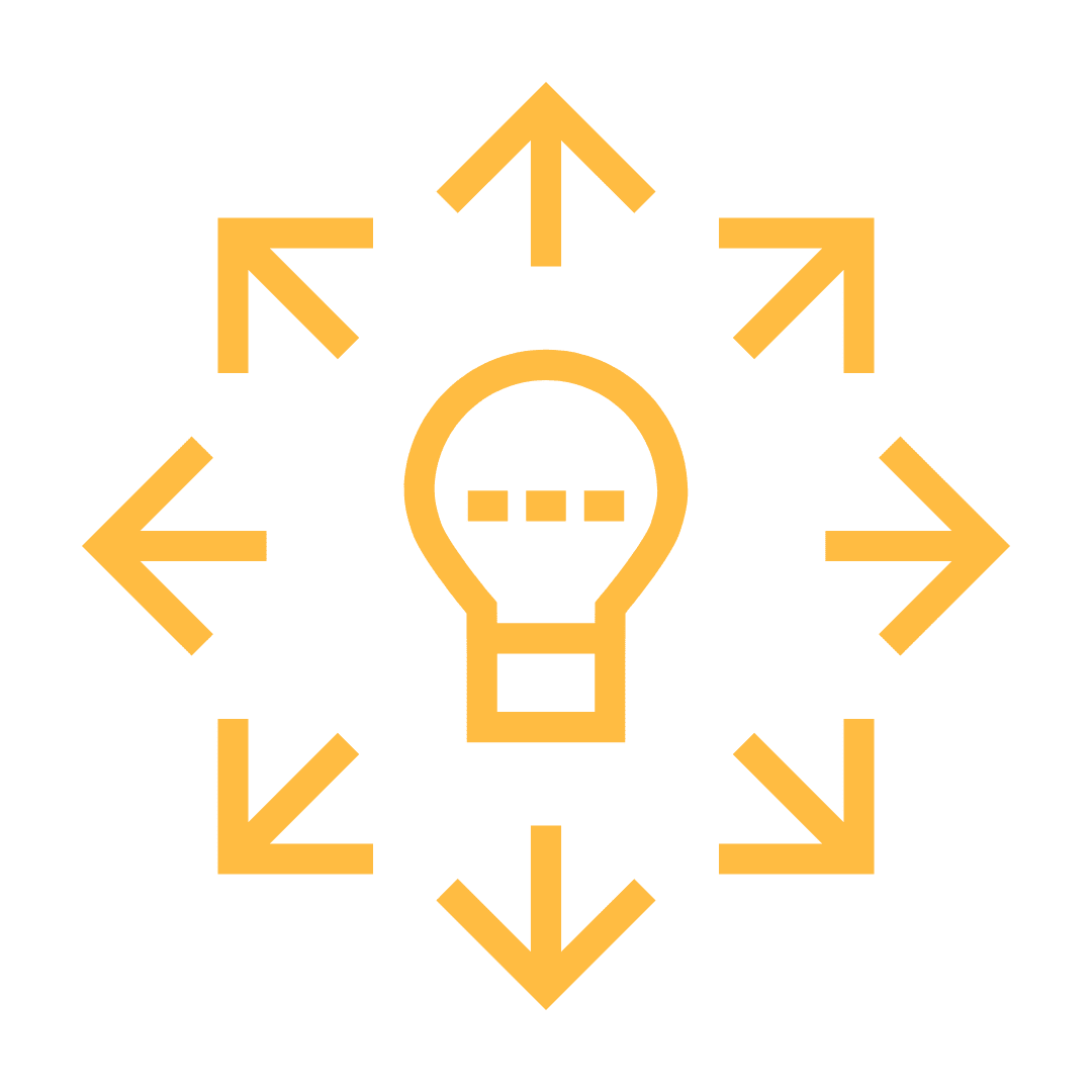 Lightbulb shining representing old ideas and traditional approaches before using More Leverage AI services