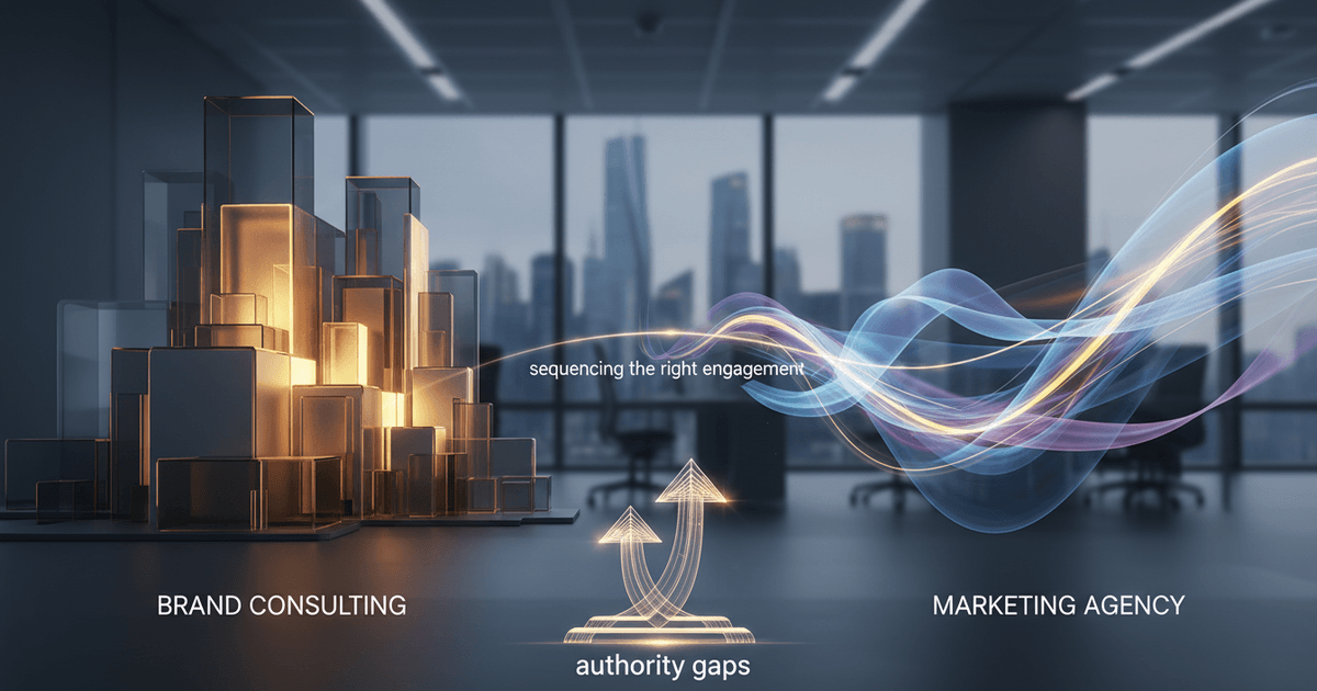 Brand Consulting vs Marketing Agency: Which Solves Your Problem?